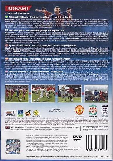 Pro Evolution Soccer 2009 - PS2 (Genbrug)